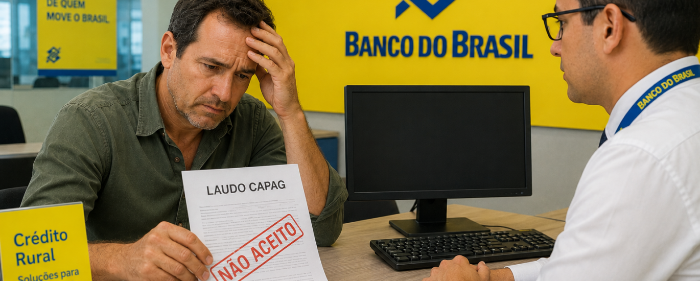 Banco não aceitou Laudo CAPAG