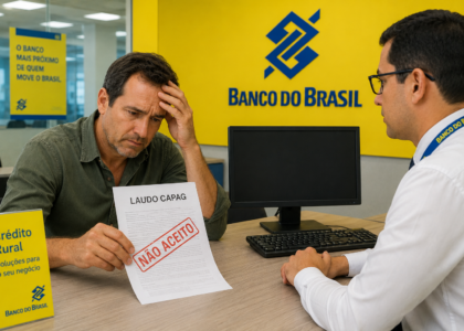 Banco não aceitou Laudo CAPAG